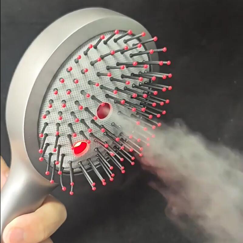 Hair Care Spray - Digital Electric Vibration-Red light Massage Comb
