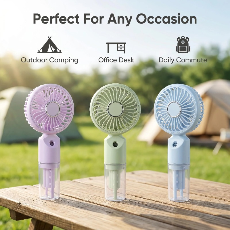 Hair Care Spray - Portable Handheld Spray Mist Fan Mini