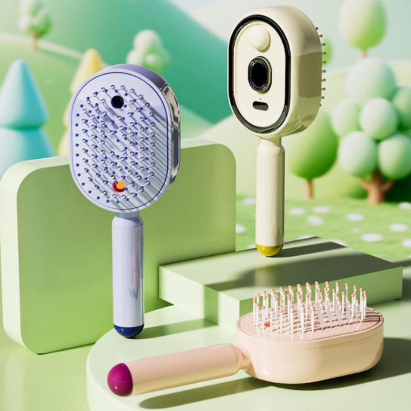 Hair Care Spray - Vibration Scalp Massage Spray Comb Hair