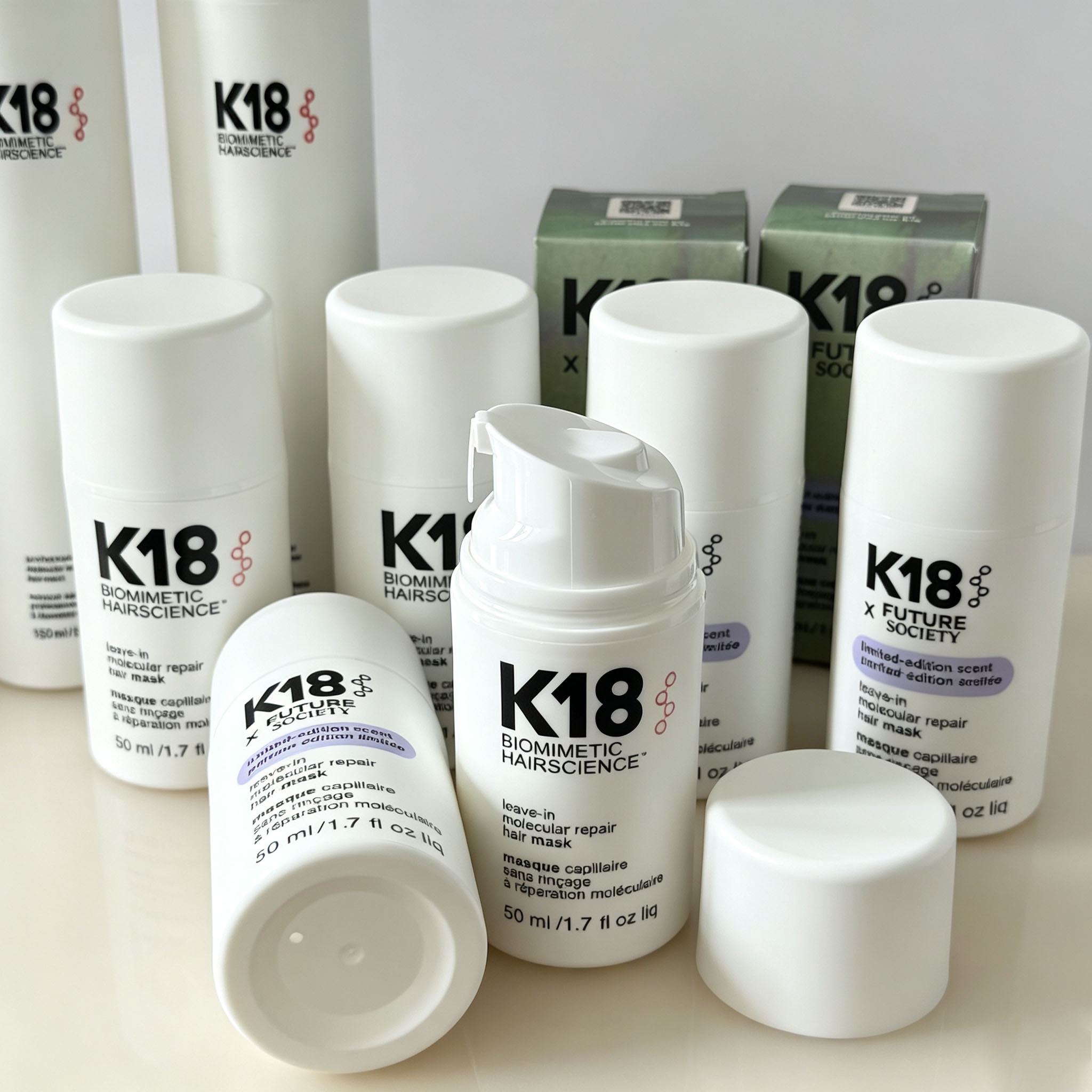 Hair Care K18 - Bestseller K18 Leave-In Molecular Kertain Repair