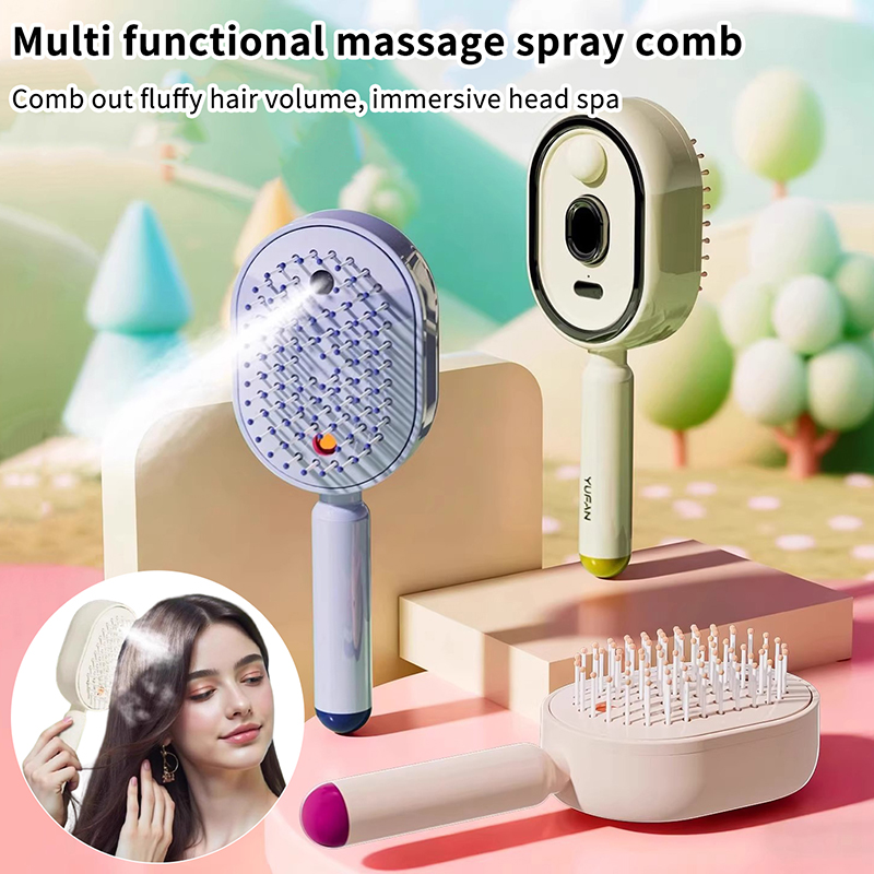 Multifunctional Massage Comb,E - Hair Care Spray 评论和价格