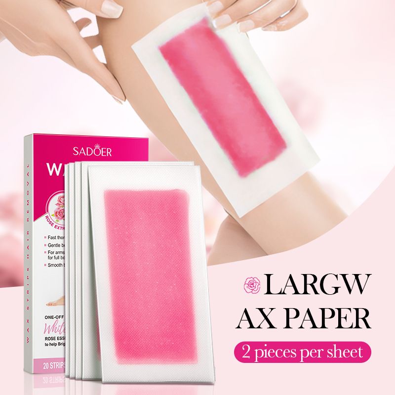 Waxing Paper Strip Aloe Vera D - Hair Care With Aloe Vera 评论和价格