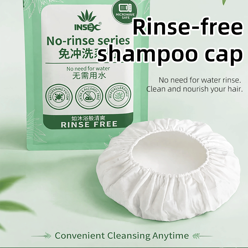 Waterless No Rinse Shampoo Cap - Hair Care With Aloe Vera 评论和价格