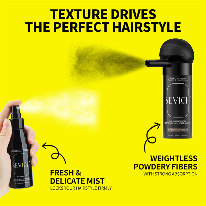 Black Hair Fibers Set Hair Gro - Keratin Treatment Set 评论和价格