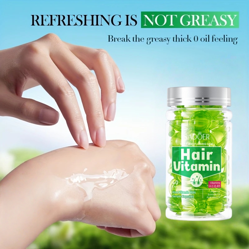40Pcs Aloe Vera Vitamin Hair C - Hair Care With Aloe Vera 评论和价格